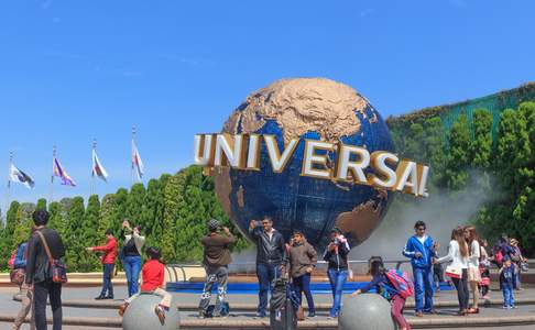 Universal studios bij Osaka