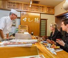 Een lokaal Japans restaurant