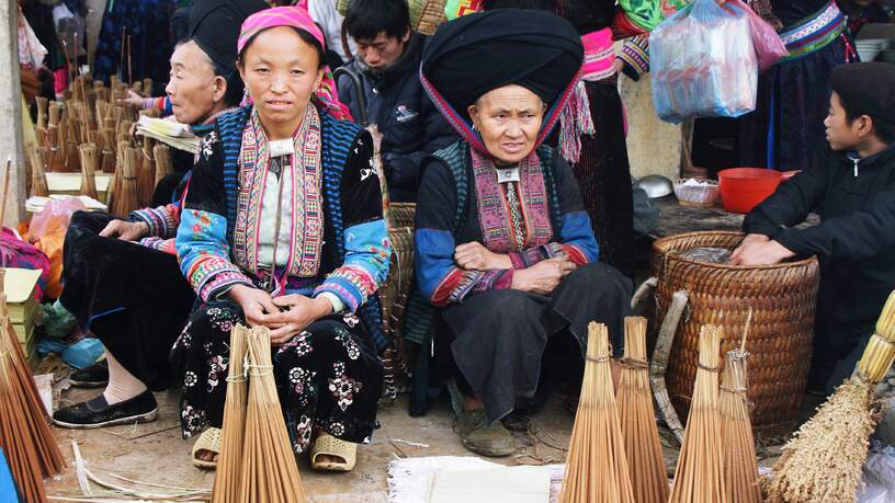 Bac Ha zondagsmarkt