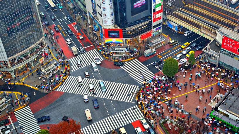 Shibuya in Tokyo