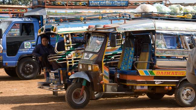 Lokaal vervoer in Laos