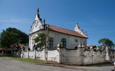 De Nederlandse kerk in Galle