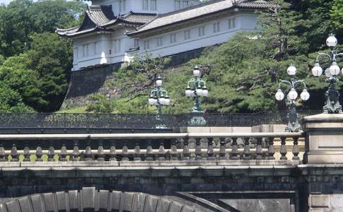 Het keizerlijk paleis, Tokyo