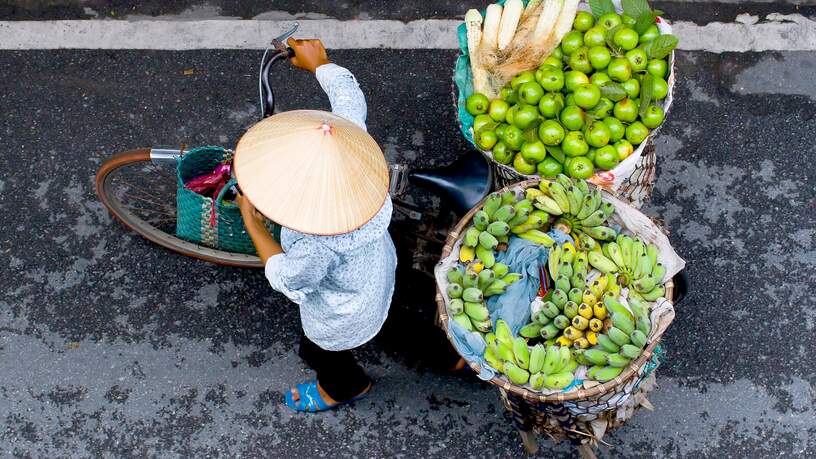 Vietnamees straatbeeld