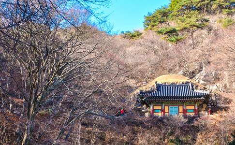 Zuid-Korea, Gyeongju, Seokguram Grottempel