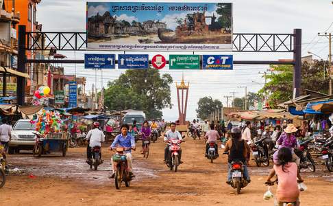 Straatbeeld Ratanakiri