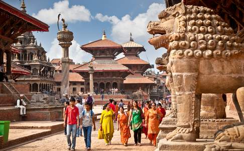 Durbar plein in Patan