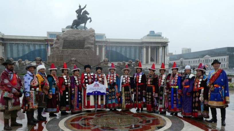 Nadam Festival Mongolië