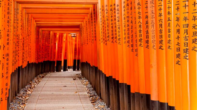 De fotogenieke Fushimi Inari Taisha