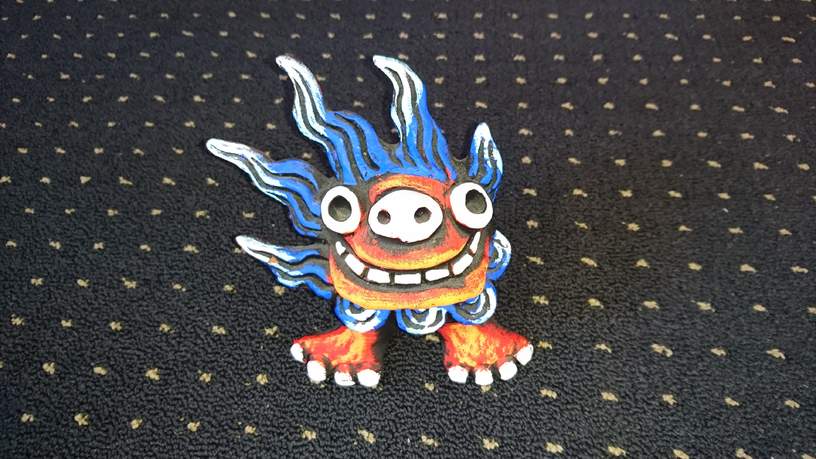 De supervrolijke Shisa leeuwtjes