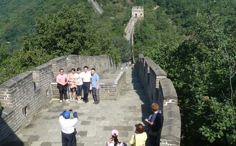 Beijing, Grote Muur bij Mutianyu