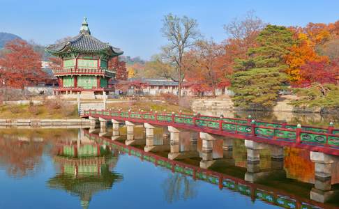 Het Gyeongbokgung Paleis, Seoul