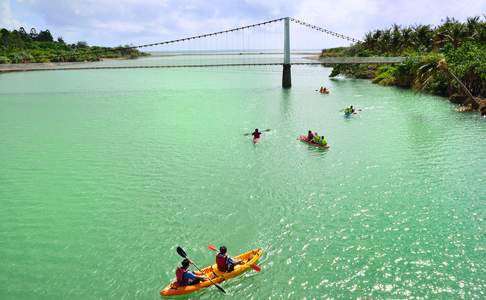 Taiwan, kayakken