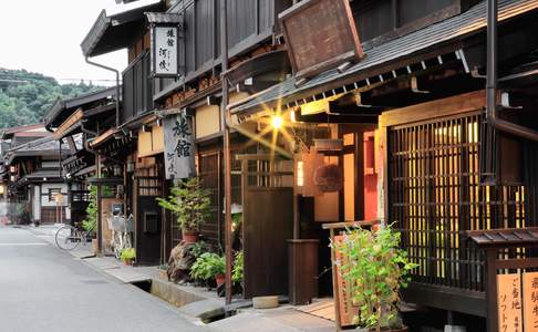 Straatbeeld Takayama