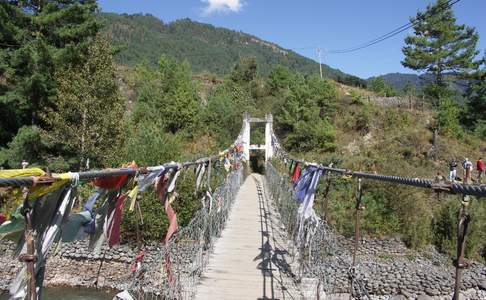 In Bumthang zijn mooie wandelingen te maken