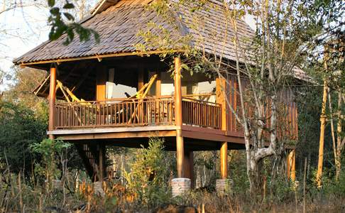 De Kingfisher Lodge in Xe Pian NP