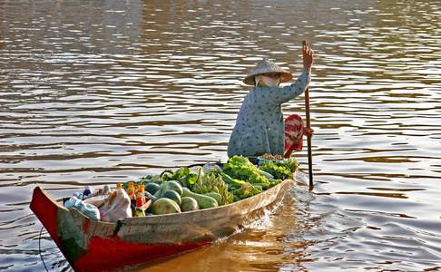 Een hoogtepunt van uw reis in Zuid Vietnam is varen door de Mekong delta.