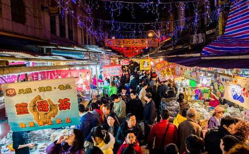 Taipei, avondmarkt