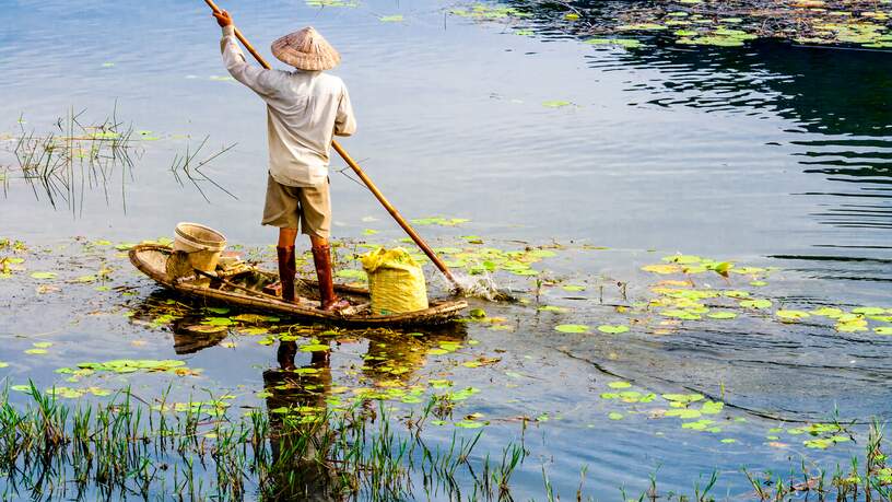 Het lokale leven langs de Mekong
